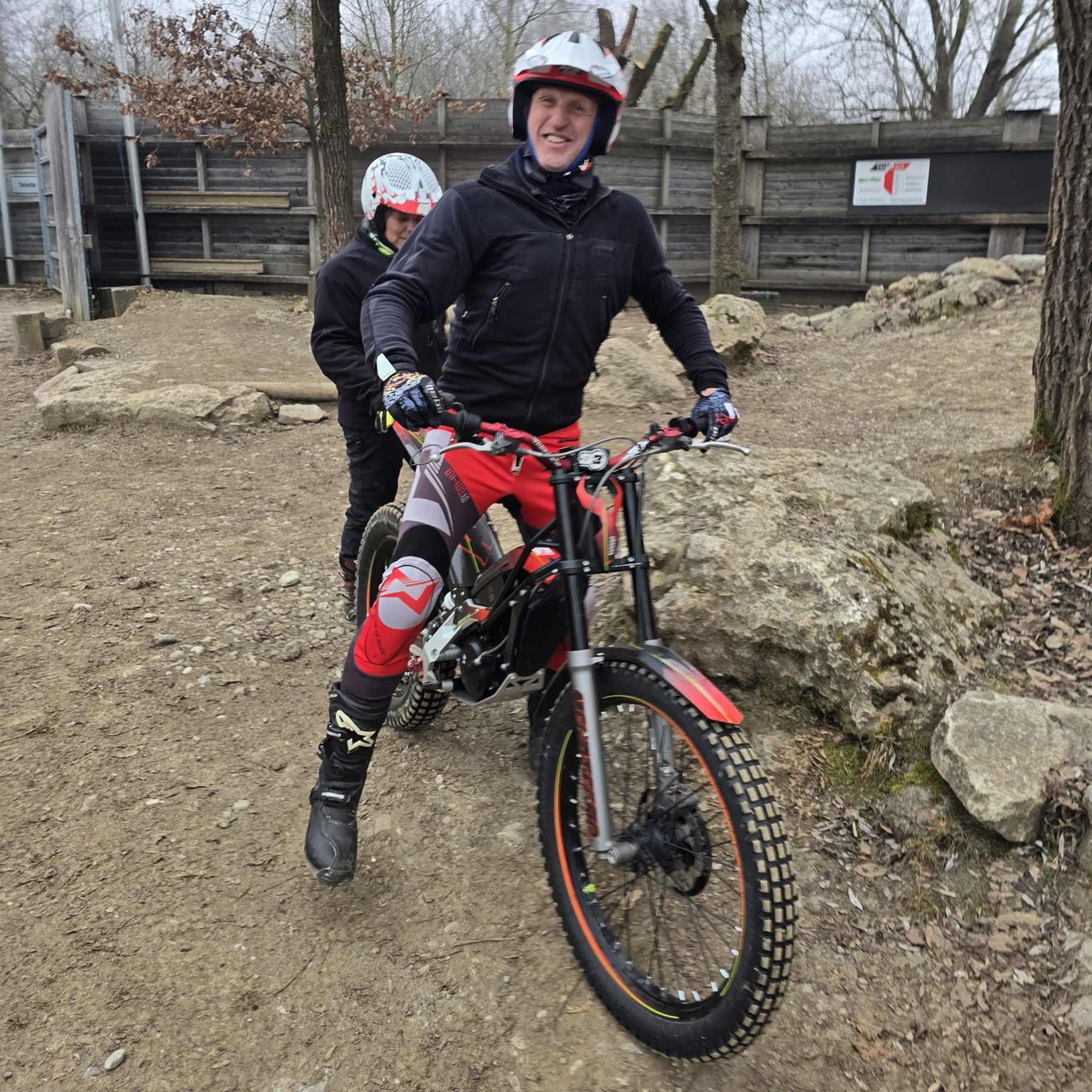 Strahlende Gesichter beim Mecatecno-Test